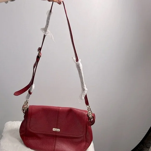 Cole Haan Red Shoulder/Crossbody Purse NWOT - Picture 13 of 16